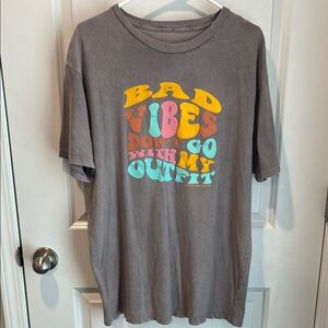 Bad Vibes Southern Bliss Solid Mineral Wash Tee